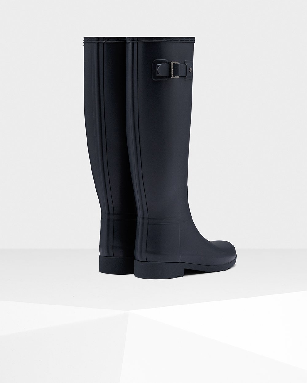 Galochas Altas Hunter Feminina Azul Marinho - Refined Slim Fit - 68MLAHIYB